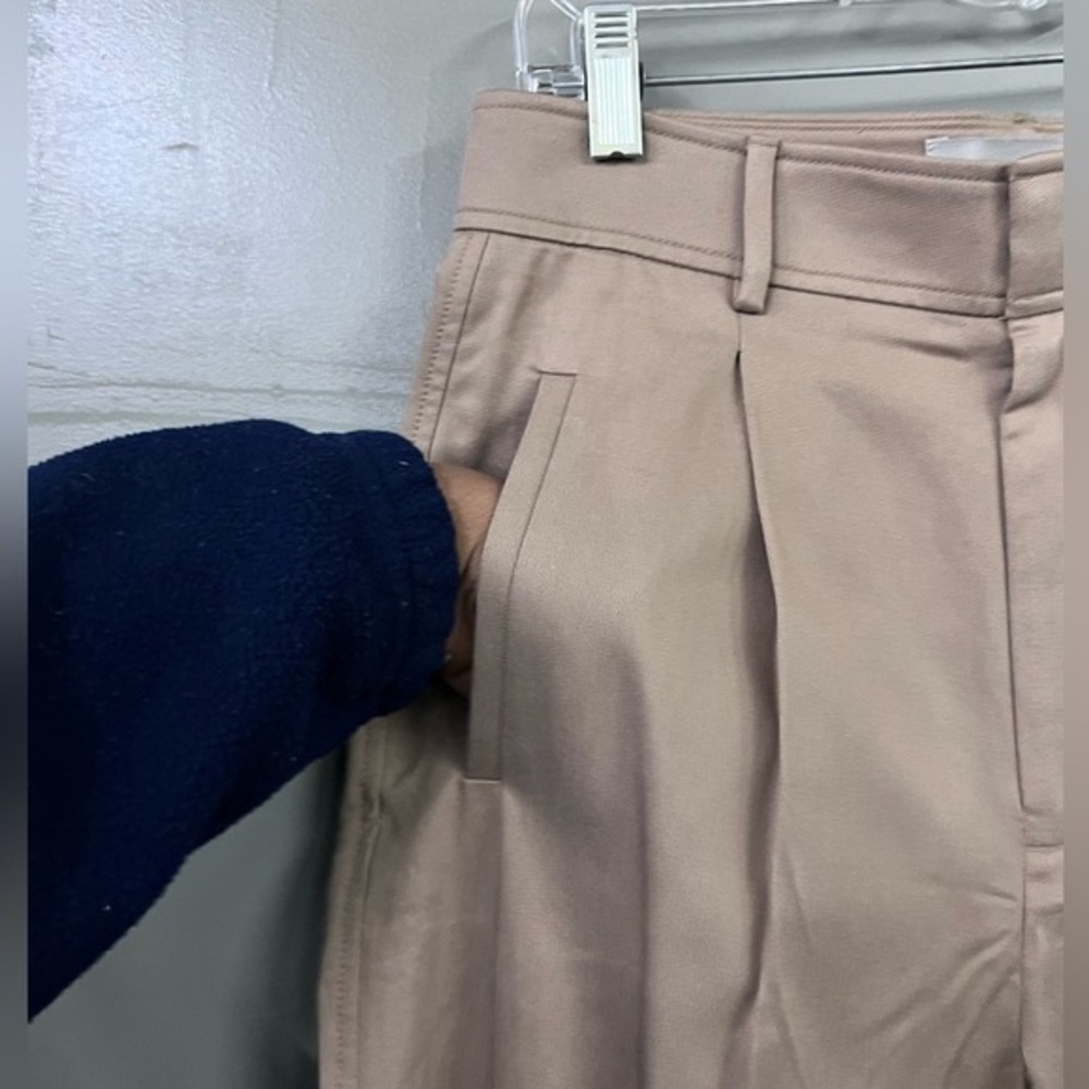 Everlane The Way-High Drape Pant NWT‎ in ash brown size 2 - Picture 6 of 8